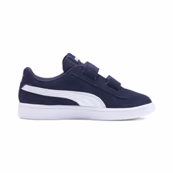 PUMA Smash v2 Tennis Unisexe 32 Noir, Blanc