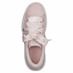 PUMA Smash v2 Ribbon Jr Femelle 38 Rose, Blanc