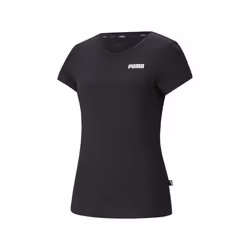 T-shirt Noir Femme Puma Ess Tee