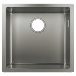 Evier à encastrer sous plan 1 bac S71 400 sans vidage inox
