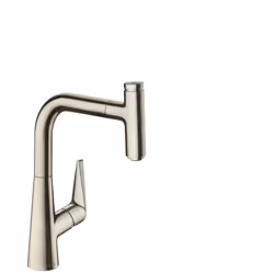 Hansgrohe M51, Robinet de salle de bain, Acier inoxydable
