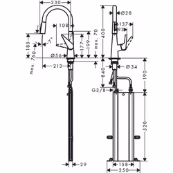 Hansgrohe M51 Chrome