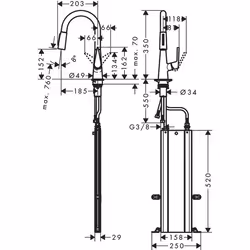 Hansgrohe M51 Acier inoxydable - Vue supplémentaire 6