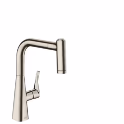 Hansgrohe M71, Robinet de salle de bain, Acier inoxydable