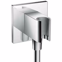 Support de douche couleur : chrome fonction de support intégrée coude de raccordement en métal support de douche : pour flexi ...