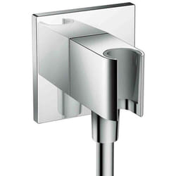 Axor Programme de douche - Coude de raccordement de douche avec support, chrome 36734000