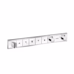 Hansgrohe RainSelect, Robinet de salle de bain, Chrome, Blanc