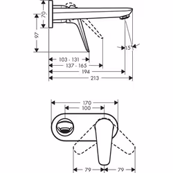 Hansgrohe Novus Chrome