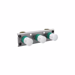 Corps d’encastrement pour thermostat mural / encastré pour 2 sorties avec insonorisation raccords filetés Rp 1?2 Fabricant :  ...
