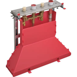 Axor corps de base pour bordure de carrelage à 4 trous, - Hansgrohe