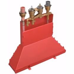 Corps d’encastrement pour thermostatique quatre trous à monter sur bord de baignoire Contient : un corps d’encastrement un ki ...