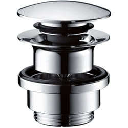 Hansgrohe - axor, vidage à poussoir, avec trou de trop-plein,
