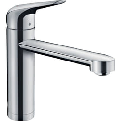 Focus Robinet de cuisine M42 120 1jet 71807000 bec orientable 360°, installation devant fenêtre, chromé - Hansgrohe