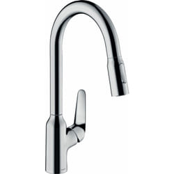 Mitigeur de cuisine 220 avec douchette extractible 2 jets chromé Focus M42 - Hansgrohe