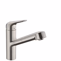 Hansgrohe M42, Robinet de salle de bain, Acier inoxydable