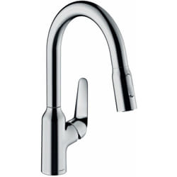 Robinet de cuisine avec douchette Focus M42 180 sBox 2 jets chromé