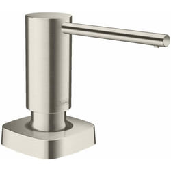 Hansgrohe - Accessoires - Distributeur de savon liquide mural, inox 40468800