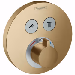 Robinet thermostatique encastré sans corps pour 2 sorties utilisation simultanée de plusieurs sorties activation et désactiva ...