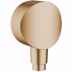 Arrivée de douche murale FixFit S avec clapet anti-retour coude d’alimentation en plastique finition de surface : bronze bros ...