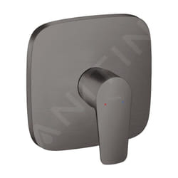 Talis e - Mitigeur de douche encastré, noir chromé brossé 71765340 - Hansgrohe