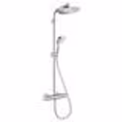 Colonne de douche SHOWERPIPE TOP 280 - Colonne de douche Top 280 - 1 jet avec mitigeur thermostatique chromé