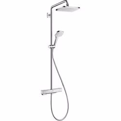 Description générale La douche de pluie Hansgrohe Croma E est un ensemble de douche complet, alliant confort et technologie m ...