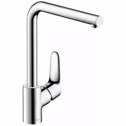 Mitigeur de cuisine EcoSmart éclaboussement d’eau limitée grâce à une montée progressive du débit ComfortZone 280 angle de ro ...