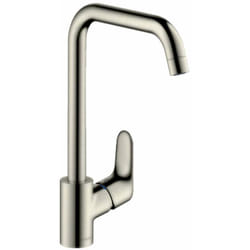 Hansgrohe - Focus M41 - Mitigeur d'évier Focus, EcoSmart, simili inox 31821800