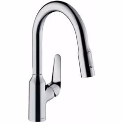 Mitigeur de cuisine Focus M42 avec bec extractible, 2 jets amplitude de rotation de 360° EcoSmart cartouche céramique avec li ...