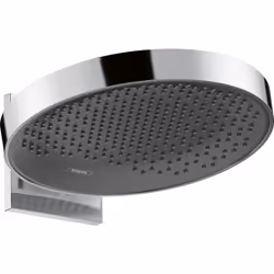 Consiste en : douche de tête, bras de douche pour le montage mural Gorge 381 mm Centre du disque de dynamitage : 205 mm Taill ...