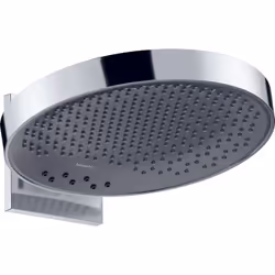 pour le montage mural Gorge 381 mm Centre du disque de dynamitage : 205 mm Taille de la pomme de douche : 360 mm Bras de douc ...