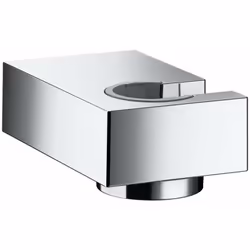 Support pour douchette à main fixe pour flexible avec écrou conique métal fixation murale