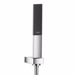Ensemble support mural et douchette 100 1jet avec flexible de douche 125 cm chromé Hansgrohe Rainfinity
