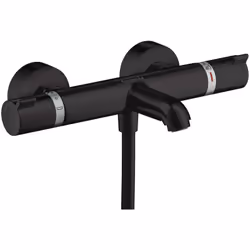 comprenant : thermostatique bain/douche Longueur 177 mm 2 sorties = 2 fonctions entraxe: 150 mm ± 12 mm jet normal débit du b ...