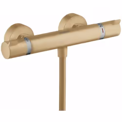 Mitigeur thermostatique mural de douche 1 sortie entraxe : 150 mm ± 12 mm le bouton Ecostop limite la consommation d’eau à 10 ...