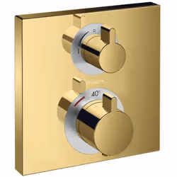 Robinet thermostatique encastré sans corps 2 sorties débit maximal à 0,3 MPa : 26 l/min cartouche thermostatique, vanne d’arr ...