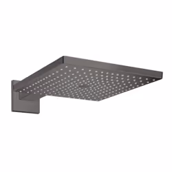 Douche de tête Raindance E, 1 jet avec bras de douche noir chromé brossé