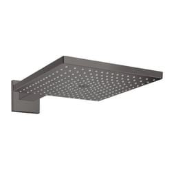Douche de tête Raindance E, 1 jet avec bras de douche noir chromé brossé