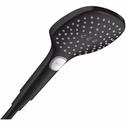 Douchette à main HANSGROHE Raindance Select E 3 jets noir mat