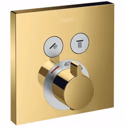 Robinet thermostatique encastré pour deux sorties utilisation simultanée de plusieurs sorties activation et désactivation ais ...