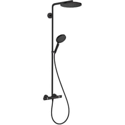 Colonne de douche Raindance Select'S 240 1 jet PowderRain Noir Mat 27633670 - Hansgrohe