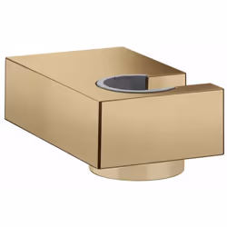 Support pour douchette à main fixe pour flexible avec écrou conique métal fixation murale