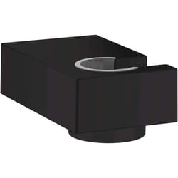 Support pommeau de douche Porter E noir mat