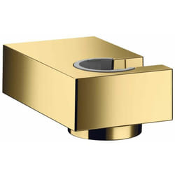 Hansgrohe Supports - Support mural de douchette Porter E, aspect doré poli 28387990