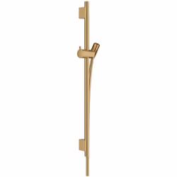 Les avantages de la barre de douche HANSGROHE Unica S Puro 65 cm avec flexible Bronze brossé : 6 coloris disponibles pour cor ...
