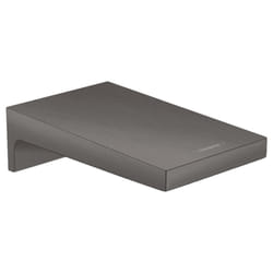 Metropol - Bec déverseur de baignoire, noir chromé brossé 32543340 - Hansgrohe
