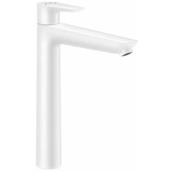 Mitigeur de lavabo HANSGROHE Talis E , avec tirette et vidage blanc mat - 71716700
