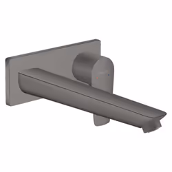 Les avantages du mitigeur lavabo mural HANSGROHE Talis E 225 mm + bonde à écoulement libre noir chromé brossé Facile à nettoy ...