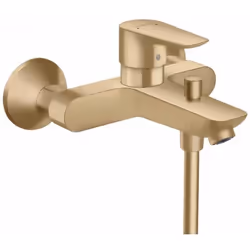 Description générale Le mitigeur de baignoire Hansgrohe Talis E allie fonctionnalité et design élégant. Avec une finition en  ...