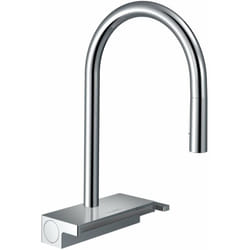 Robinet de cuisine avec douchette Aquno Select M81 170 sBox 3 jets chromé